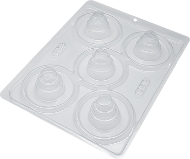 Mini 3 Levels Cake 3-Part Chocolate Mold (BWB) - ViaCheff.com